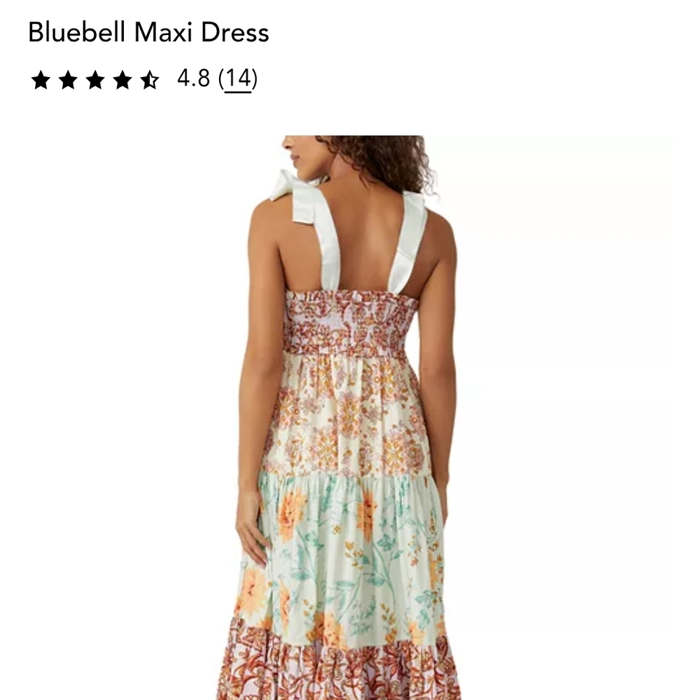 Free People Multicolor Floral Maxi Dress - Picture 2 of 6